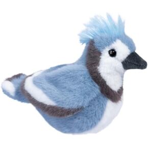 Denim Blue Jay Plush Stuffed Animal