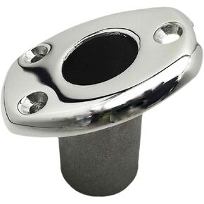 MARINE CITY 316 Grade Stainless Steel Durable Deck Flush Mounting Base Flag Socket Grade T-Handle (Fits for 1 Inch Pole) for Boats – Yachts – Marines – Hardware Accessories (Pack of 1) in Kuwait