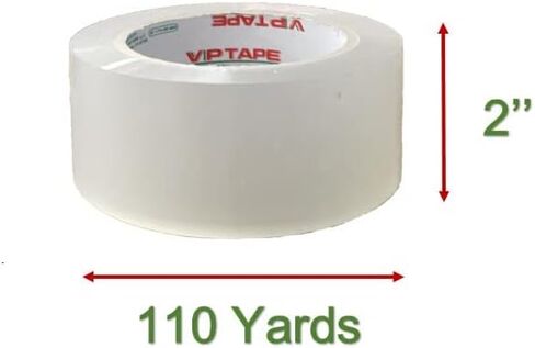 1 Pallet 90 Case 2.0 Mil Carton Tape (1 Plalet 90 Case 2160 Rolls (2.0 mil 3 inch × 110 ياردة) شريط خبز واضح.) in Kuwait