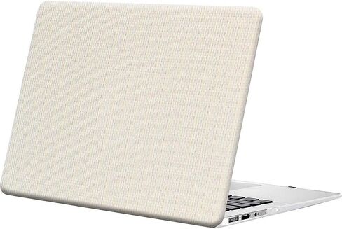 Saharacase-Apple MacBook Air 15 "M2 و M3 محمولة أجهزة الكمبيوتر المنسوجة مع غطاء مفاتيح لوحة مفاتيح للسيليكون ، قبضة مضادة للانزلاق (بيج) (بيج) in Saudi Arabia