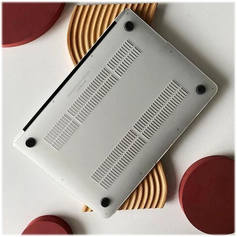 Saharacase-Apple MacBook Air 15 "M2 و M3 محمولة أجهزة الكمبيوتر المنسوجة مع غطاء مفاتيح لوحة مفاتيح للسيليكون ، قبضة مضادة للانزلاق (بيج) (بيج) in Saudi Arabia