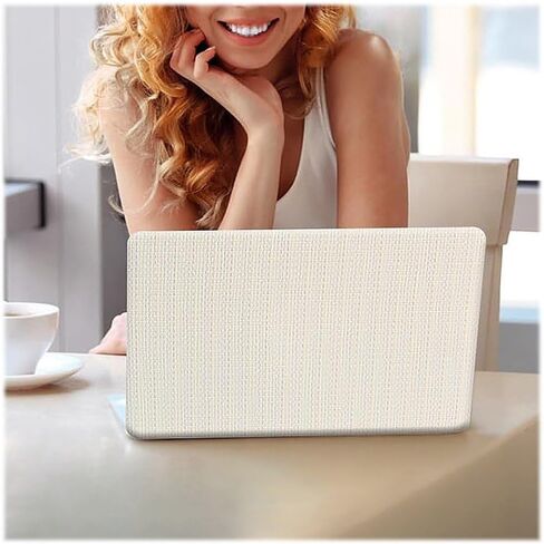 Saharacase-Apple MacBook Air 15 "M2 و M3 محمولة أجهزة الكمبيوتر المنسوجة مع غطاء مفاتيح لوحة مفاتيح للسيليكون ، قبضة مضادة للانزلاق (بيج) (بيج) in Saudi Arabia