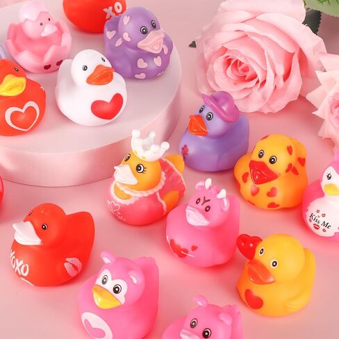 24Pcs Halloween Rubber Ducks Halloween Duck Jeep Duckies Showers Bath Accessories Toys Trick or Treat Supplies Goodie Bag Fillers Halloween Party Favors in Saudi Arabia