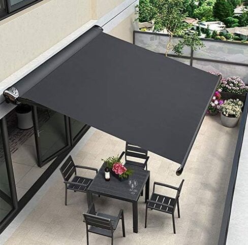 Marine Waterproof Canvas Fabric 600Denier 60" Wide by 144" Cordura Material with Waterproof Backing Anti-UV Canvas Awning Fabric for Car Boat Tent Cushion Home, Black in Saudi Arabia