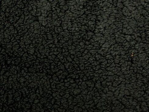 Minky Sherpa Lambs Wool Fabric 58 inches Wide Black in Saudi Arabia