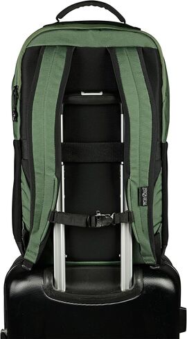 حقيبة الظهر Jansport Journey Pack-مقصورة رئيسية كبيرة ، جيوب زجاجة ماء مزدوجة ، مقصورة كمبيوتر محمول مبطنة بحجم 15 بوصة مع جبل ثلاثي المبطن ، أسود in Kuwait