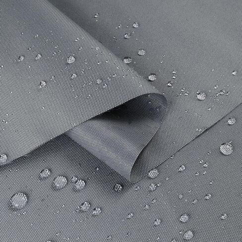 Marine Waterproof Canvas Fabric 600Denier 60" Wide by 144" Cordura Material with Waterproof Backing Anti-UV Canvas Awning Fabric for Car Boat Tent Cushion Home, Black in Saudi Arabia