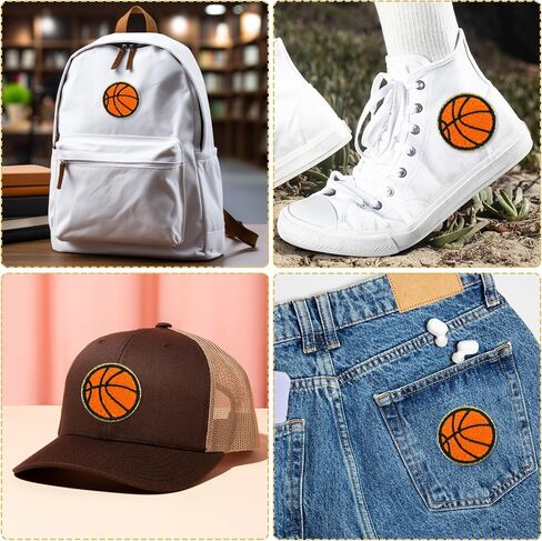 5 PCS Soccer Iron On Patches, Sports Chenille Embroidered Patch Sew on Gold Style Patch DIY Applique for Emblem T-Shirts Jackets Jeans Caps Backpacks (Soccer) in Saudi Arabia