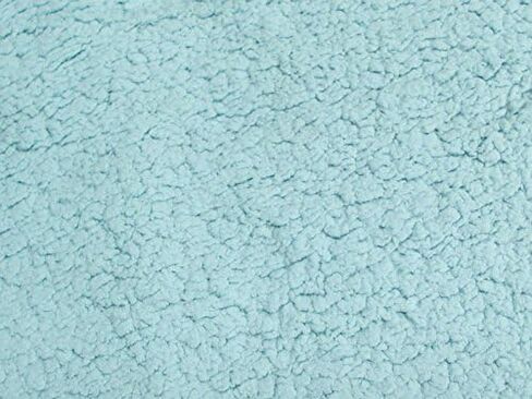 Minky Sherpa Lambs Wool Fabric 58 inches Wide Black in Saudi Arabia