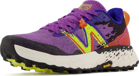 New Balance Women's Fresh Foam Hierro V7 Trail Running Shoe, Truffle/Electric Purple, 11 Wide in Saudi Arabia