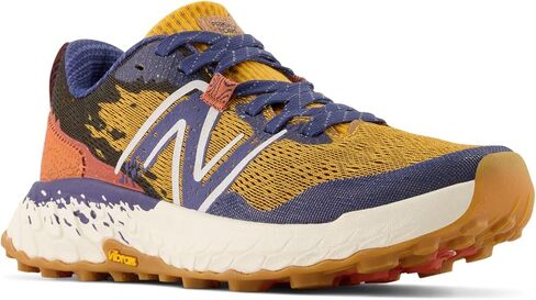New Balance Women's Fresh Foam Hierro V7 Trail Running Shoe, Truffle/Electric Purple, 11 Wide in Saudi Arabia