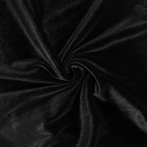 Stretch Velvet Fabric is 58/60" inches Wide (1 Yard, Classic Blue) in Saudi Arabia