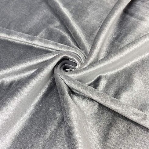 Stretch Velvet Fabric is 58/60" inches Wide (1 Yard, Classic Blue) in Saudi Arabia