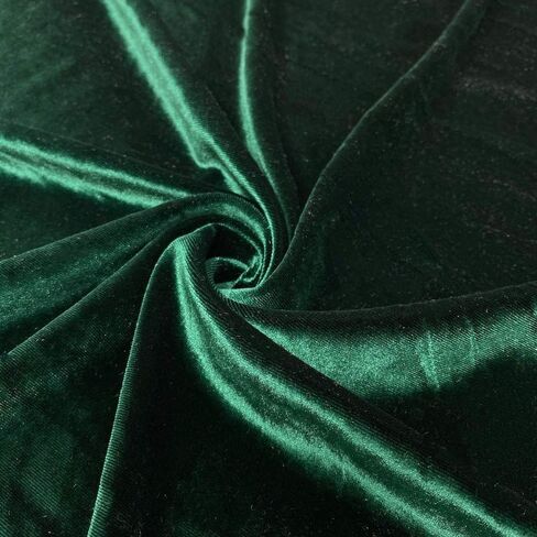 Stretch Velvet Fabric is 58/60" inches Wide (1 Yard, Classic Blue) in Saudi Arabia