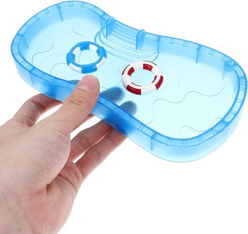 مجموعة شاطئ مصغرة من 5 ، حمام سباحة مصغرة مع المظلات والكراسي ، محاكاة شاطئ الديكور دمية للأطفال. in Kuwait