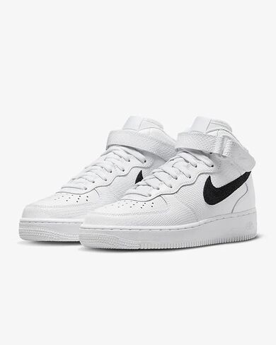 Nike Women's Air Force 1 '07 Mid - Size 9 US - White/Black in Saudi Arabia