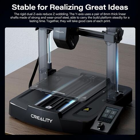 طابعات Creality ثلاثية الأبعاد الرسمية Ender 3 V3 SE، ماكينة طباعة ثلاثية الأبعاد بسرعة طباعة سريعة 250 مم/ثانية مع CR Touch، Sprite Direct Extruder، 8.66x8.66x9.84 بوصة in Saudi Arabia