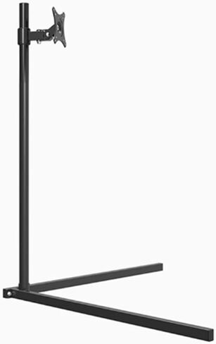 Floor Monitor Tripod Stand - TV Sn Floor Stand ، شاشة الكمبيوتر مع تركيب ذراع مكونين ، وضعت على الأرضية العالمية للهاتف المحمول وتدوير E ، LCD Monitor M ، 80 * 100 * 13.5C in Kuwait