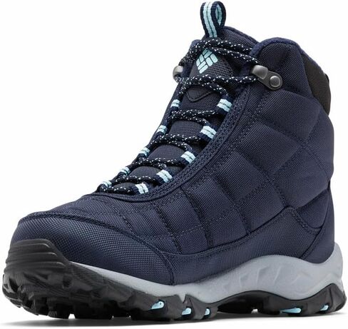 Columbia Women's Firecamp Boot, 2024 Black/Plum Purple, 9 in Saudi Arabia