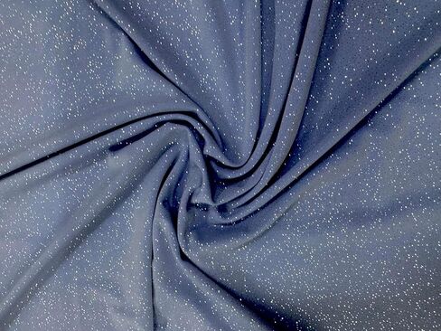 Sedona Designz Glitter ITY Fabric - 95% Polyester 5% Spandex | Sparkling Metallic Fabric for Crafting, Sewing, and DIY Projects | 58"/60" Width in Saudi Arabia