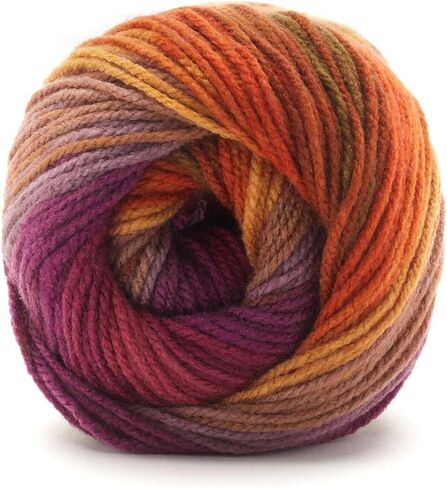 Premier Yarns Colorfusion DK Weight Yarn, Acrylic Yarn with Colorful Self-Striping Hues, Machine-Washable, Autumn Sky, 3.5 oz, 325 Yards in Saudi Arabia