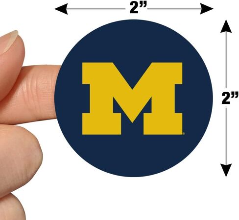 University of Michigan Primary Logo Planner Calendar Scrapbooking Crafting Stickers in Saudi Arabia