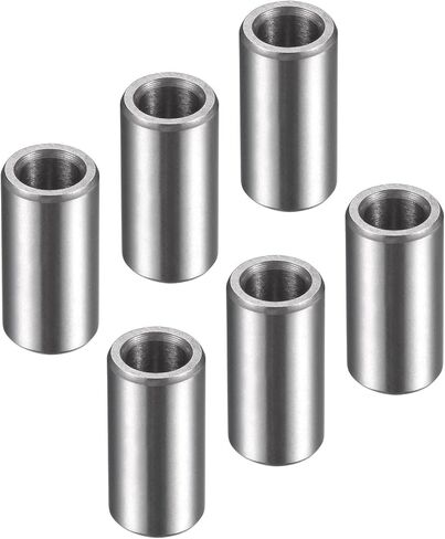 6pcs Sleeve Bearings - [ 3mm x 6mm x 6mm ] Oilless Bushings Precision Sleeve Bearing for Industrial Equipment Use | Chrome Steel in Saudi Arabia