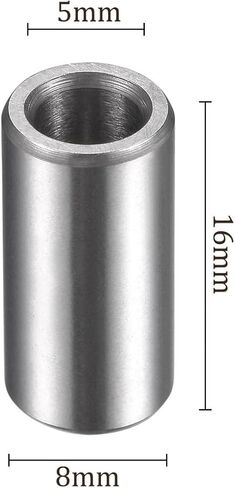 6pcs Sleeve Bearings - [ 3mm x 6mm x 6mm ] Oilless Bushings Precision Sleeve Bearing for Industrial Equipment Use | Chrome Steel in Saudi Arabia