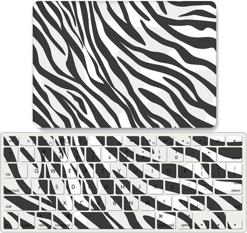 Ivy [Animal Pattern] Lampop Hand Shell for Macbook Air 15 مع M2 A2941 M3 A3114 مع غطاء لوحة المفاتيح - الفهد in Kuwait
