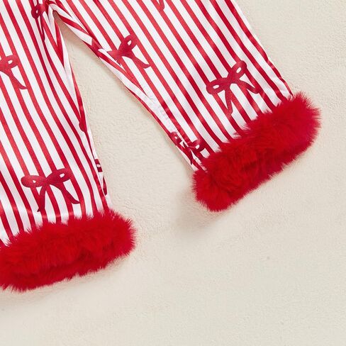 Baby Boy Girl Christmas Silk Pajamas Set Button Down Deer Santa Long Sleeve Shirts Tops and Pants Satin Pj Sets in Kuwait