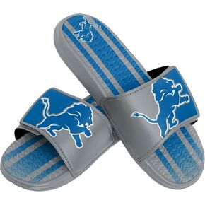 FOCO Baltimore Ravens NFL Mens Team Stripe Gel Slide - L in Saudi Arabia