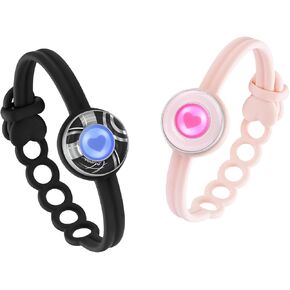 TOTWOO Azure Dream 2.0 Touch Bracelets with Blue Aventurine| Long Distance Touch Bracelet for Couples, Vibration & Light up for Lovers | Long Distance Unique Relationship Gifts for Girlfriend in Kuwait