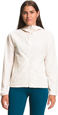 THE NORTH FACE Printed Flyweight Hoodie 2.0 Womens Jacket Lime Cream Valley Floor Print Sz M in Saudi Arabia