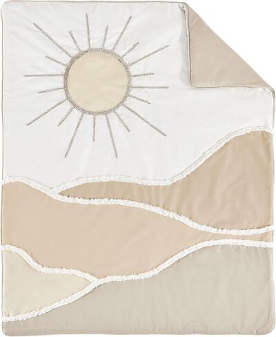 Sweet Jojo Designs Rust Orange Boho Arrow Boy Girl Baby Mini Crib Bedding Set Infant Nursery Room Newborn Blanket Portable Pack n Play Sheets Modern Bohemian Gender Neutral Shabby Chic Arrows 3pc in Saudi Arabia