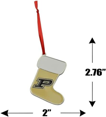 Ohio State Buckeyes Stocking Metal Christmas Ornament in Saudi Arabia