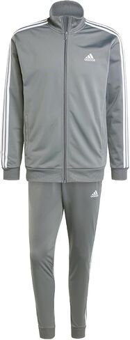 adidas Men's Size Basic 3-Stripes Tricot Track Suit, Ink/White, XX-Large/Tall in Saudi Arabia