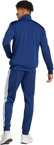 adidas Men's Size Basic 3-Stripes Tricot Track Suit, Ink/White, XX-Large/Tall in Saudi Arabia