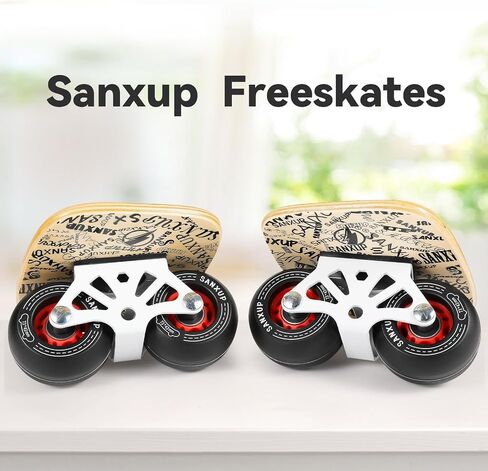 لوح التزلج Freeskates للمبتدئين، لوح تزلج منقسم للتنقل العالمي للبالغين والأطفال للاستخدام في الشوارع in Saudi Arabia