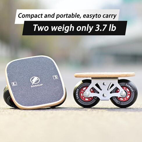 لوح التزلج Freeskates للمبتدئين، لوح تزلج منقسم للتنقل العالمي للبالغين والأطفال للاستخدام في الشوارع in Saudi Arabia