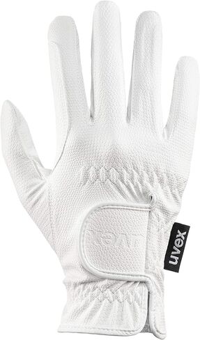 Uvex Sportstyle Horse Riding Gloves for Women & Men, Brown, 8 - Breathable, Washable & with Touchscreen Capability in Kuwait