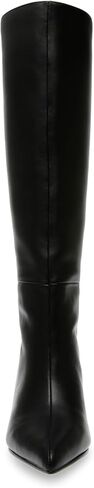 Steve Madden Women's Lavan Knee High Boot, Brown Leather, 10 in Saudi Arabia