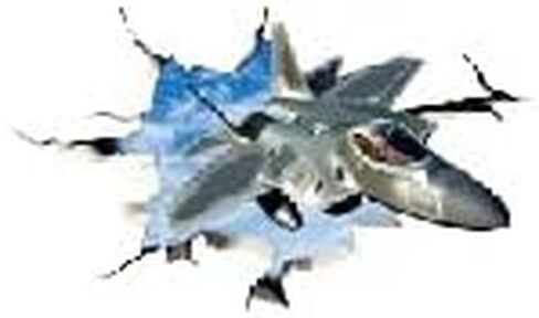 SUPERDANT 3D Break Sky Wall Sticker 3D Clouds Funny Wall Decals Ceiling Vinyl Watercolor DIY Vinyl Sky Wallpaper Art Decor for Kids Room Living Room Nursery Bedroom Playroom 3D Wall Stickers Decor in Kuwait