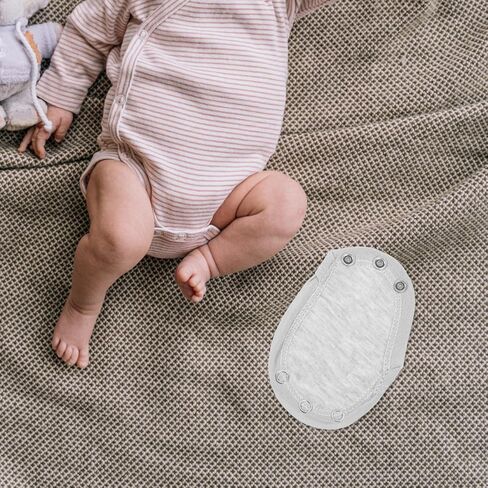 Alasum 4pcs Baby Bodysuit Extender for Baby Boys Girls Kids Romper Crotch Extenter Bodysuit Jumpsuit Diaper Romper Lengthen in Kuwait