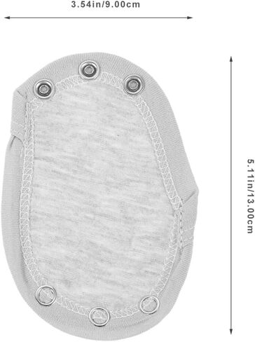 Alasum 4pcs Baby Bodysuit Extender for Baby Boys Girls Kids Romper Crotch Extenter Bodysuit Jumpsuit Diaper Romper Lengthen in Kuwait