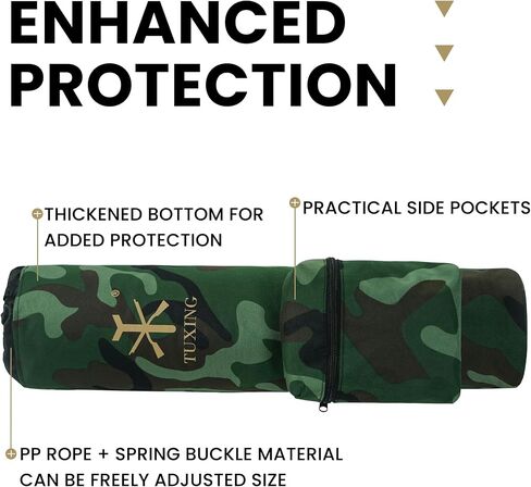TUXING Pcp Carbon Fiber Tank,Paintball Air Tank & Cylinder Camo Carrier Bag Pouch Backpack (6.8L/9L) in Saudi Arabia