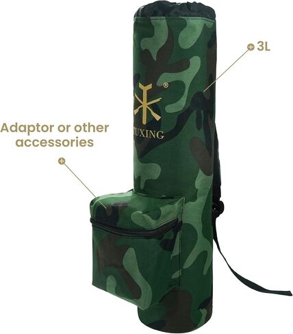 TUXING Pcp Carbon Fiber Tank,Paintball Air Tank & Cylinder Camo Carrier Bag Pouch Backpack (6.8L/9L) in Saudi Arabia