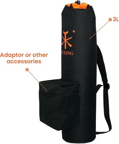 TUXING Pcp Carbon Fiber Tank,Paintball Air Tank & Cylinder Camo Carrier Bag Pouch Backpack (6.8L/9L) in Saudi Arabia