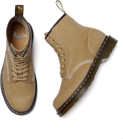 Dr. Martens 1460 - Unisex Boots - Genuine Leather Upper - EVA Foam Footbed - Shock-absorbing EVA Midsole Muted Purple UK 10 (US Men's 11, Women's 12) Medium in Saudi Arabia