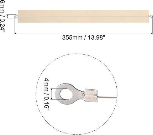 MECCANIXITY 2 Pack 0.12x22 Inch Sealer Repair Kits Heat Seal Strips Replacement Elements for Hand Sealers in Saudi Arabia