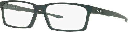 Oakley Men's OX8060 Overhead Rectangular Prescription Eyewear Frames, Matte Olive Ink/Demo Lens, 59 mm in Saudi Arabia